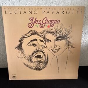 VINYL RECORD LP LUCIANO PAVAROTTI YES, GIORGIO SOUNDTRACK  PDV 9001